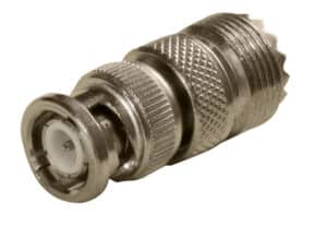 מעביר משקע UHF לתקע BNC