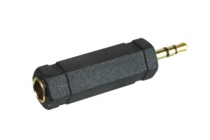 מעביר משקע PL55 לתקע Aux 3.5mm זהב