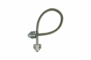 צינור מתכת שרשורי באורך 40 ס"מ