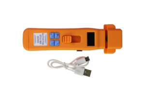 בודק עוצמות ותדרים בסיב פעיל