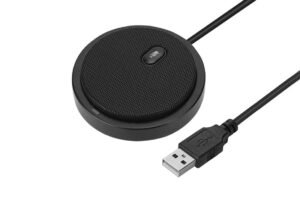 מיקרופון USB כולל לחצן