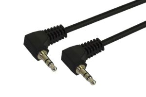 כבל תקע AUX לתקע AUX באורך 3 מטר בזווית