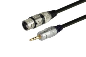כבל שקע XLR לתקע AUX