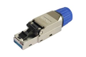 תקע RJ45 לחיצה מהירה והברגה