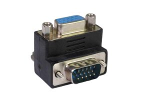 מעביר משקע VGA לתקע VGA בזוית