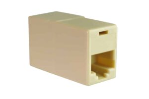 מעביר 2 שקע RJ-45 פלסטיק