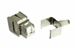 שקע קיסטון RJ-45 מסוכך CAT6A/7 תואם 3M