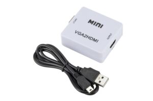 ממיר מ-VGA + AUDIO TO HDMI