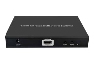 מתאם קוואד HDMI 4X1 Multi-Viewer Switcher 1080P@60Hz