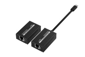 מרחיק Type-C ל-HDMI – יציאות Type-C, HDMI ו-DC5V גלויות