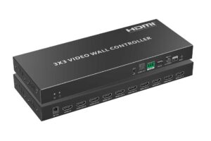 קיר וידאו 3X3 עד 9 מסכים