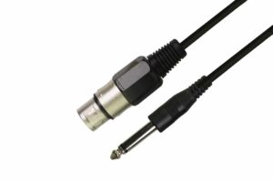 כבל שקע XLR לתקעPL באורך 1-10 מטר