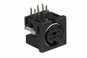 שקע Mini Din 90 פרינט במגוון פינים