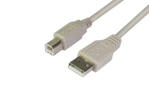 כבל USB2.0 A-B מגוון אורכים 1.8-5 מטר