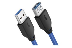 כבל מאריך USB3.0 באורך 0.3-5 מ׳ A-A תומך 5Gbps
