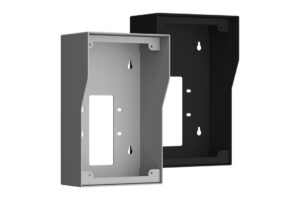 קופסא מתכתית להתקנה על הטיח לפנל AV-08FBL עם גגון