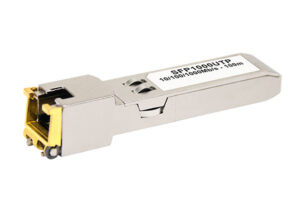 מיניג'ביק SFP RJ45 לנקודת רשת נחושת עד 100 מ', 1G – דגם CR-1RJ45