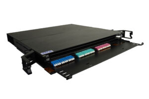 פנל אופטי 1U ל-144 סיבים בתצורת קסטות