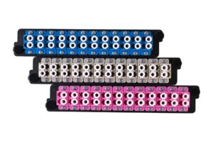 מיני פנל מודולרי 12 מתאמי LC (SM / OM3 / OM4)