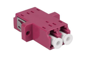 מתאם אופטי כפול LC-LC MM OM4