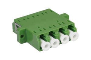 מתאם אופטי עם 4 חיבורי LC-LC SM APC