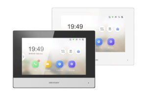 מסך 7" WIFI תחנה פנימית בצבע שחור/לבן