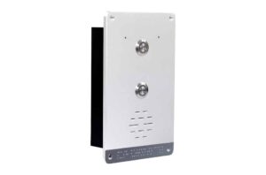 פנל אינטרקום PoE IP/SIP בעל 2 לחצני קריאה