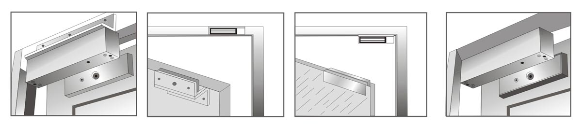 התקנת מנעול אלקטרומגנט