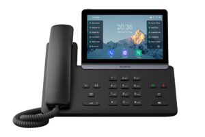 טלפון IP עסקי Android עם מסך מגע "7 ושפורפרת חוטית, דגם T88W